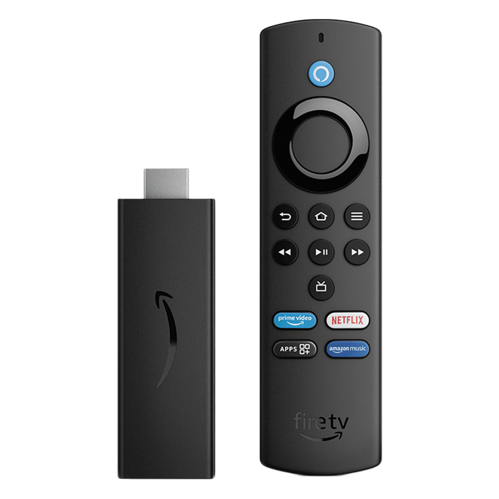 Buy amazon Fire TV Stick Lite with Alexa Voice Remote (Full HD Video Steaming, B09BY17DLV, Black) Online - Croma