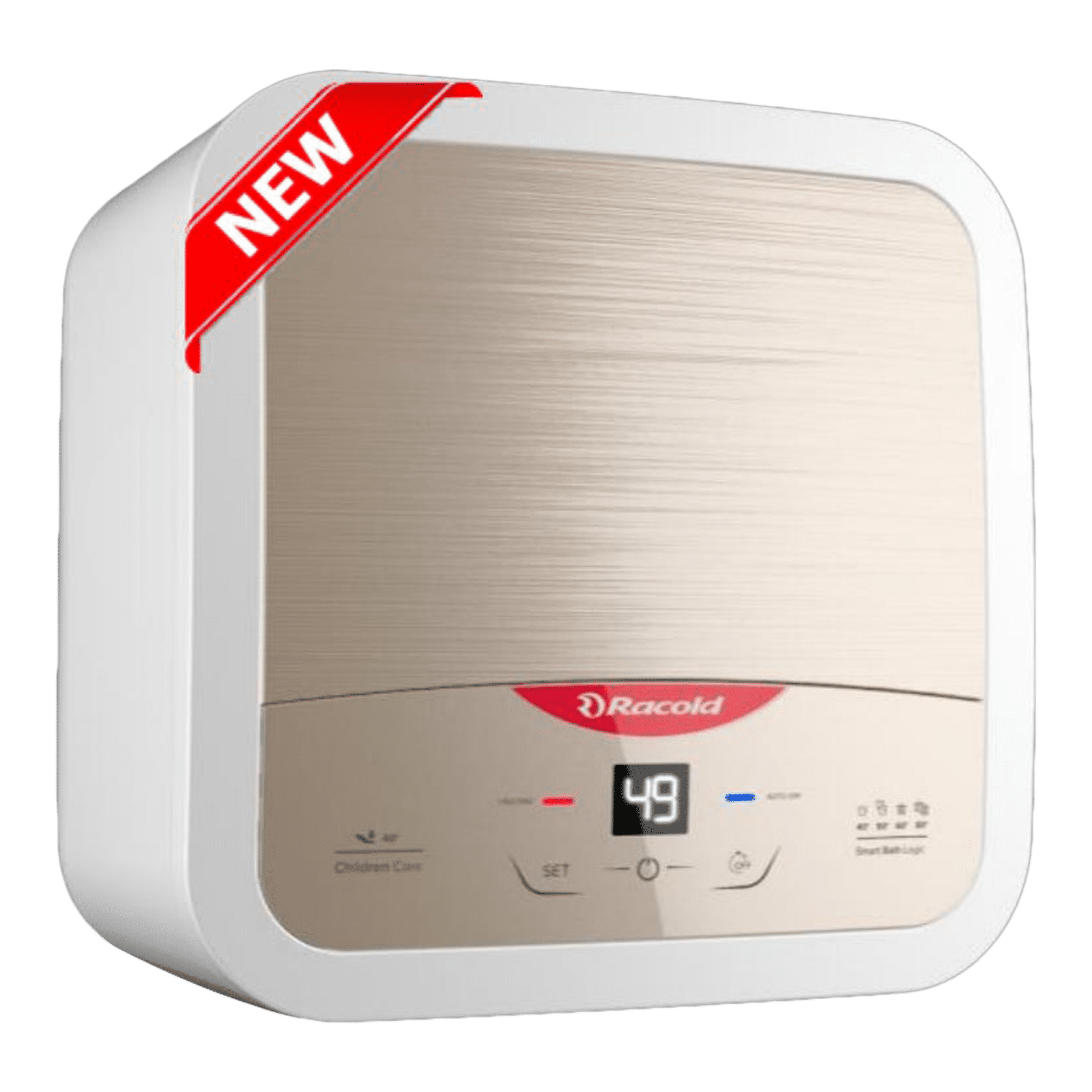 Buy Racold Omnis DG 15 Litres 5 Star Storage Water Geyser (2000 Watts, 3180837, Sandstorm Gold) Online - Croma