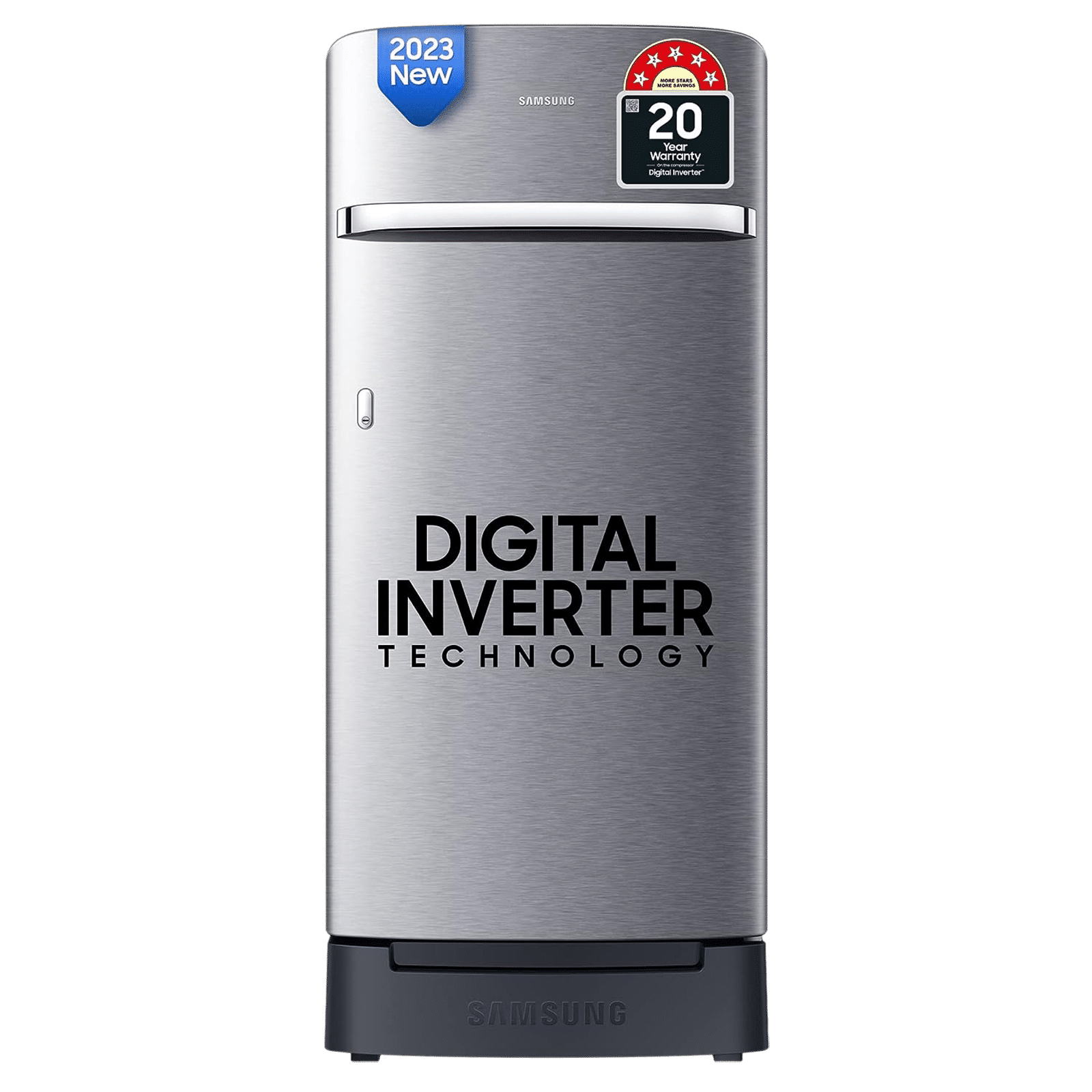Buy SAMSUNG 189 Litres 5 Star Direct Cool Single Door Refrigerator (RR21C2H25S8/HL, Elegant Inox) Online - Croma
