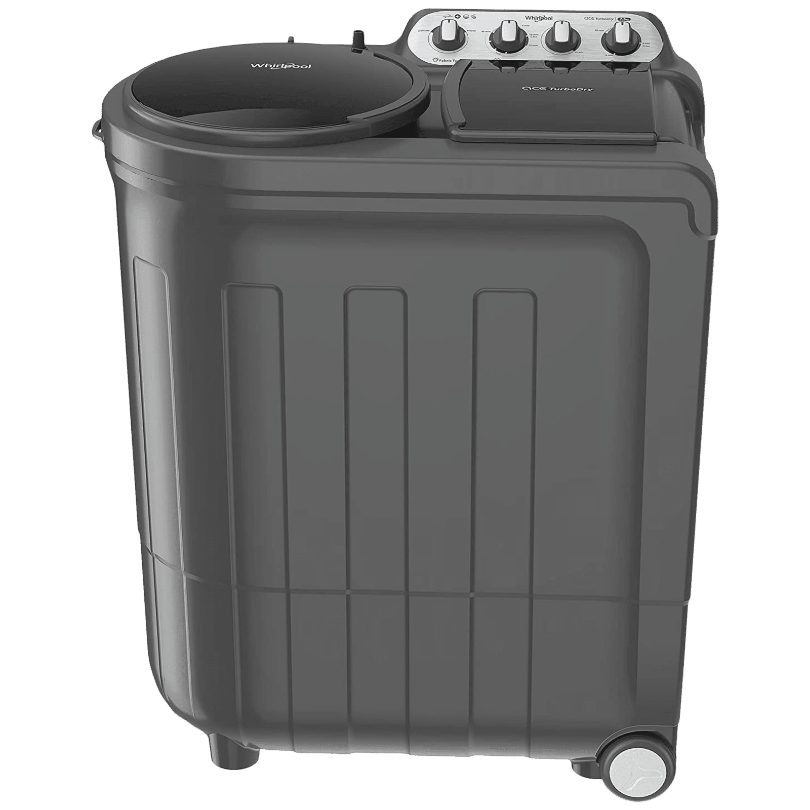 Buy Whirlpool 7.5Kg 5 Star Semi- Automatic Washing Machine with In-Built Scrubber (Ace Turbo Dry, 30233, Grey Dazzle) Online – Croma