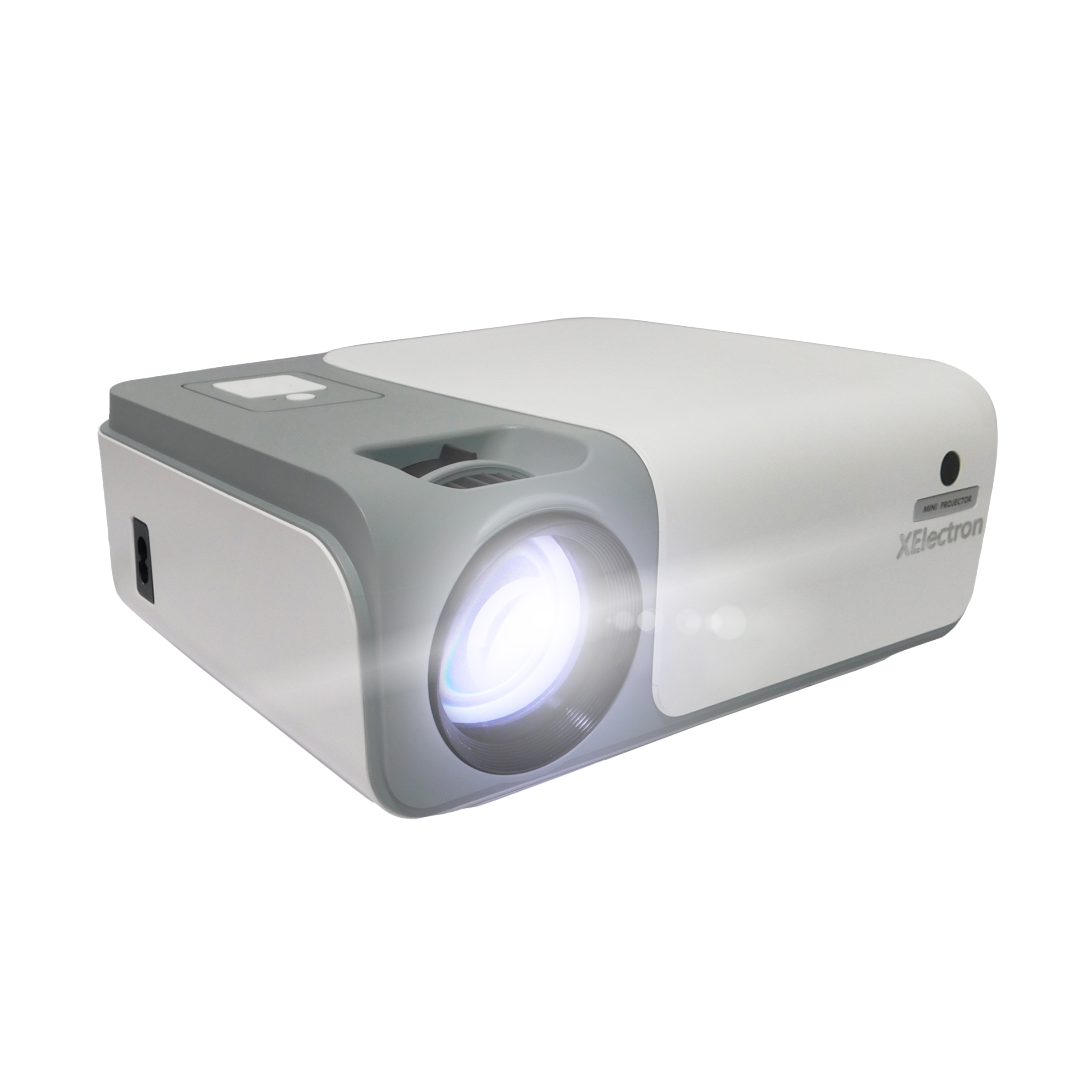 Buy XElectron C50A Full HD LED Projector (7500 Lumens, USB + HDMI + AV + VGA Ports, Android 9.0, White) Online – Croma